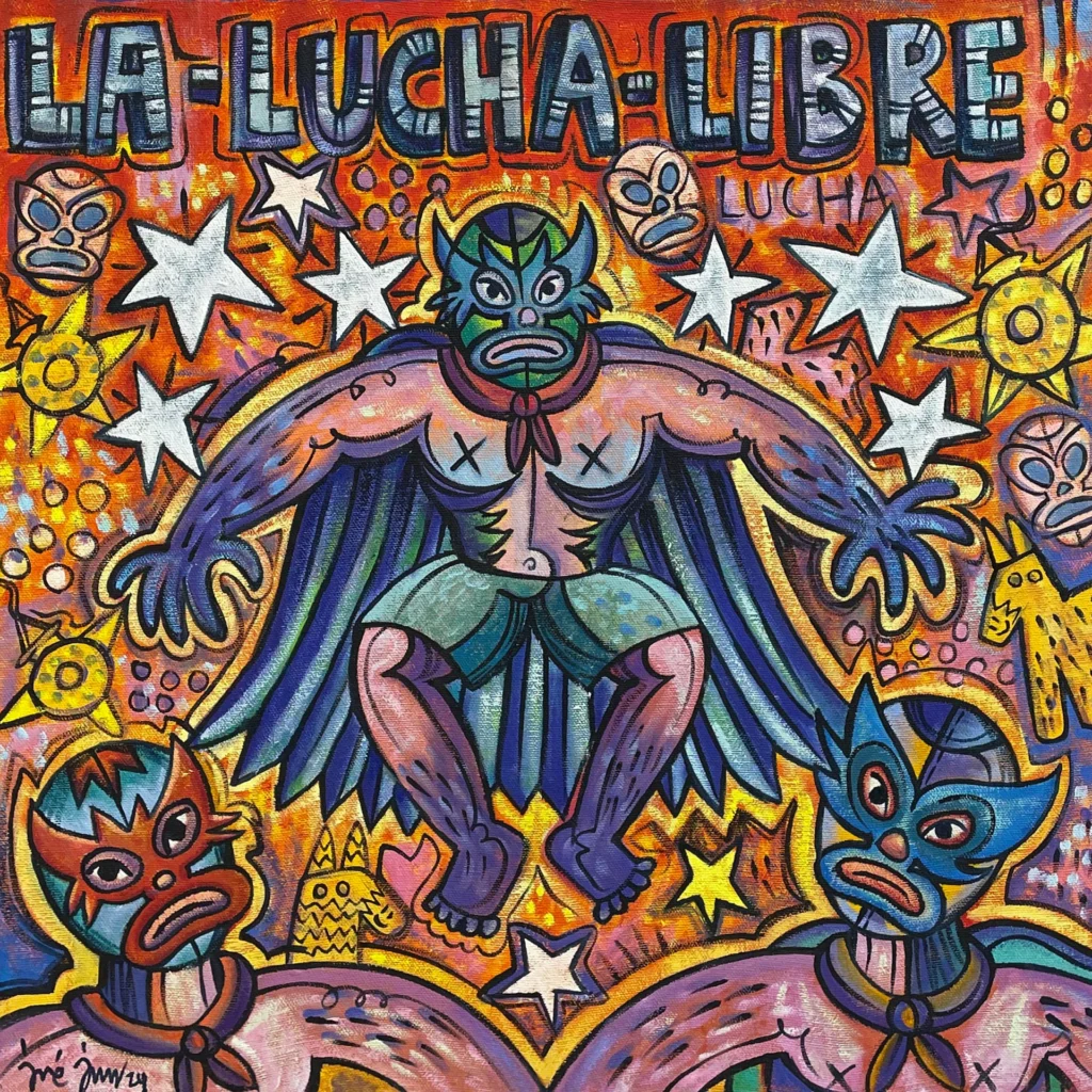 Los luchadores