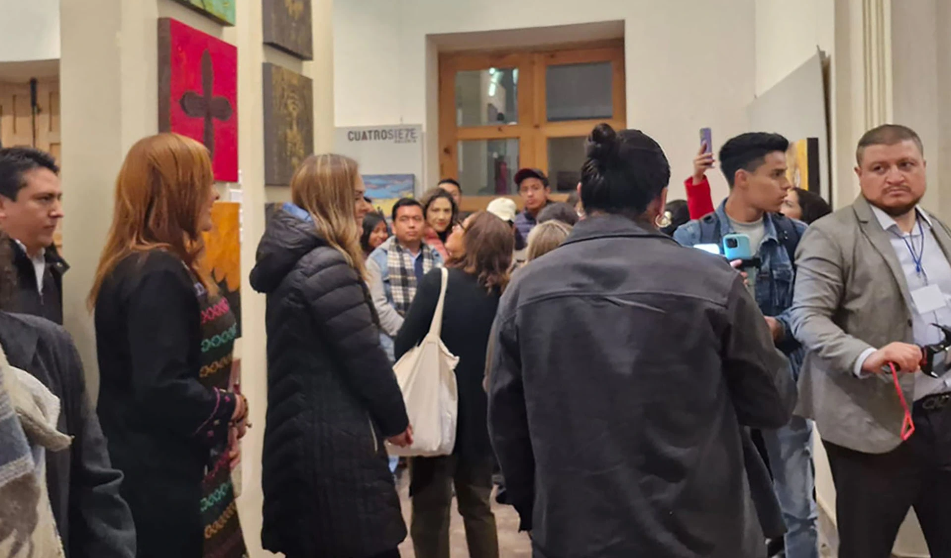 Cuatrosie7e en Feria de Arte Chiapas
