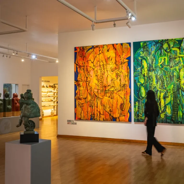 Sala 1 de Cuatrosiete Galería