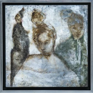 De la Serie Espacios habitados – Pintura de Yari Montes