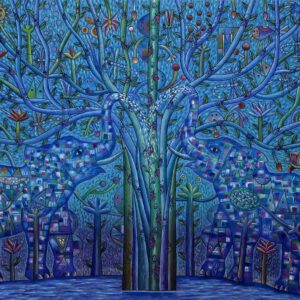 Dando vida – Pintura de María Sandoval