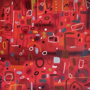 El calorcito – Pintura de Didier Mayes