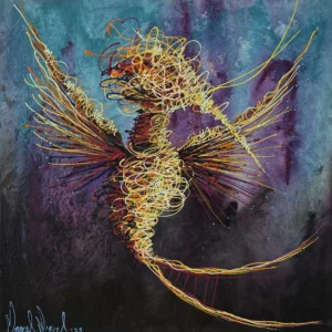 Colibrí – Pintura de Manuel Miguel