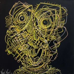 Gestos nocturnos – Pintura de Manuel Miguel