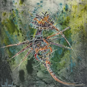Colibrí – Pintura de Manuel Miguel