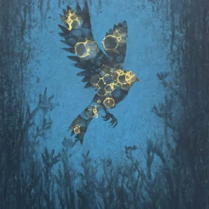 El cantar – Pintura de Mocka