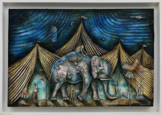 Circo azul