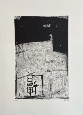 Silla bajo la nube
