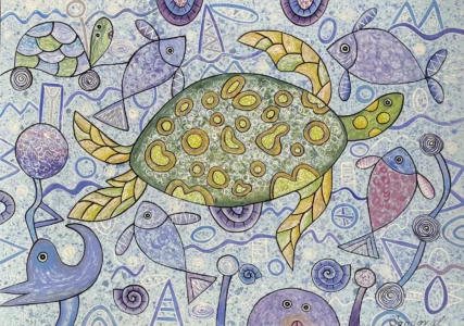 Entre peces