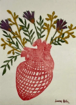 El corazón florece en ti