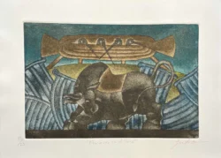 Atardecer en el llano