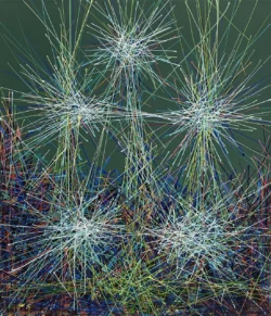 Del proyecto pictórico "El origen del orden lineal"