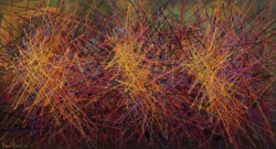 Del proyecto pictórico "El origen del orden lineal"