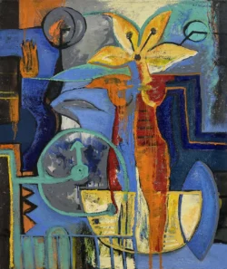 No.1 de la serie "Mujer flor"